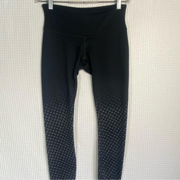 Lululemon High Rise Full Length Leggings Excellent Geometric; Women’s Sz 4 X 31L - Picture 3 of 14